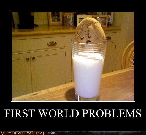 1st world problem.jpg