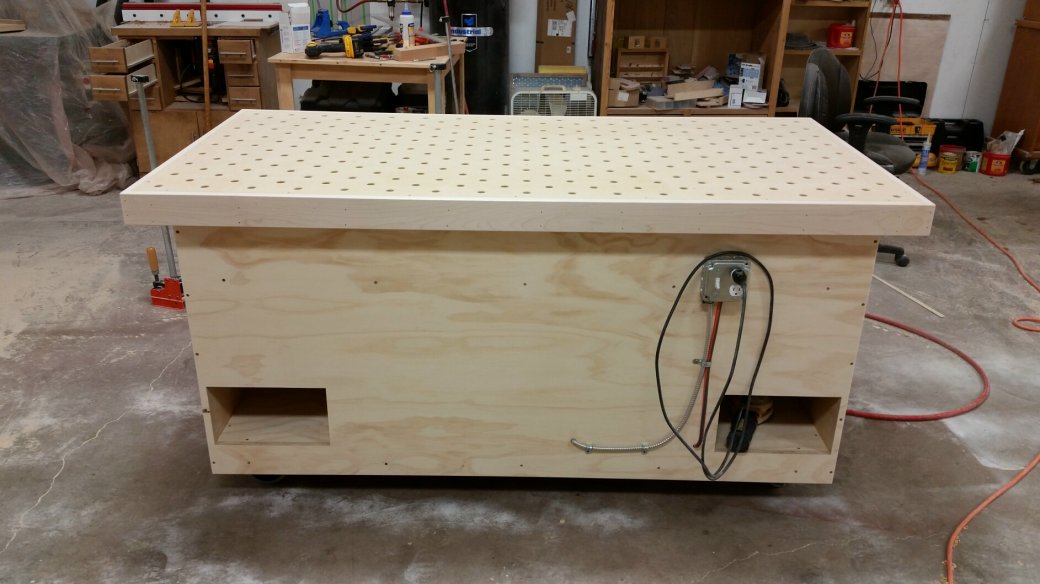Homemade downdraft sanding table Page 7